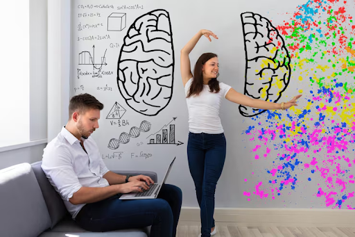 Person practicing mind training for better decision-making