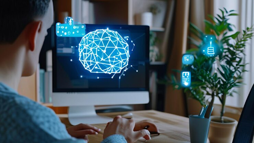 Online brain games activating different brain areas